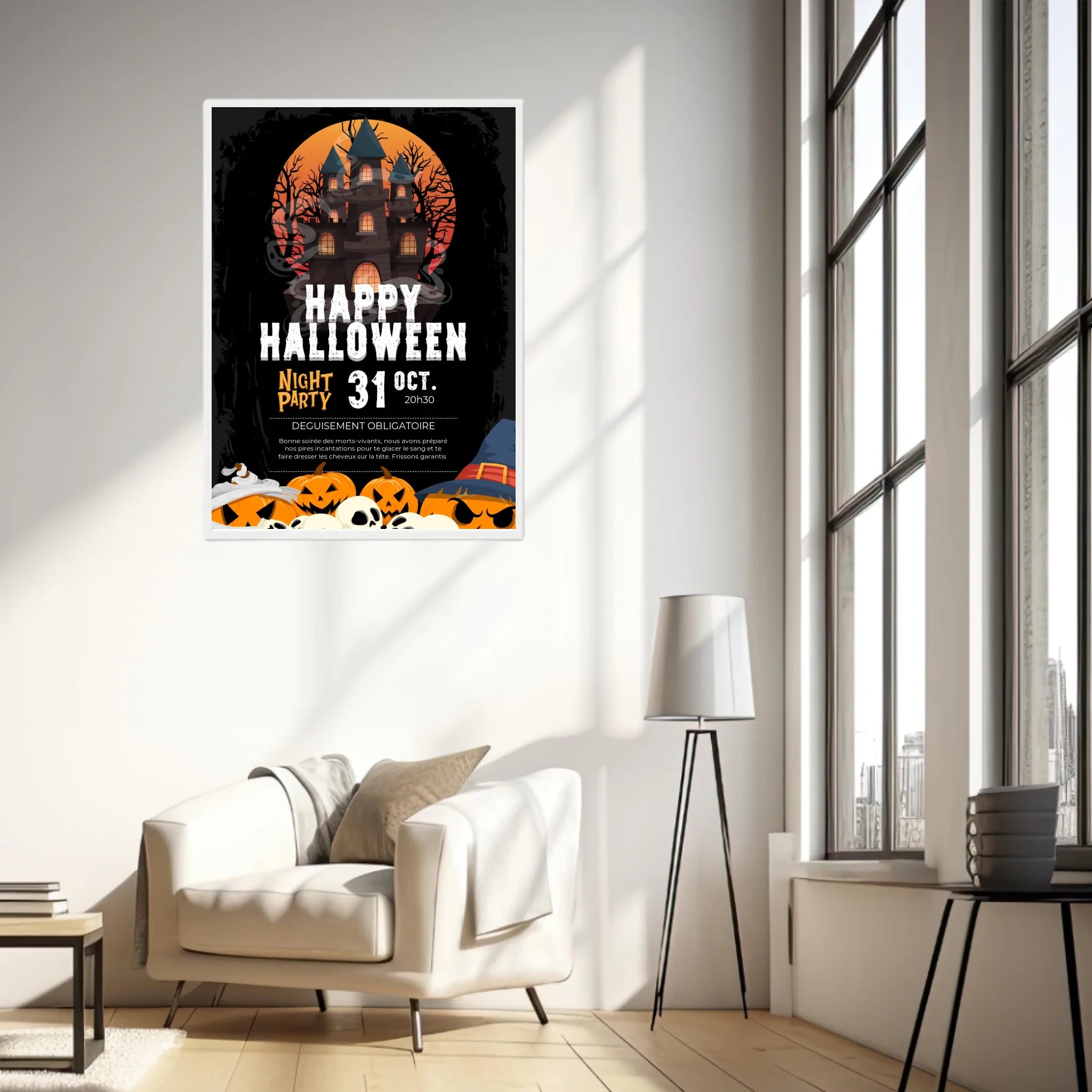 Affiche Halloween Party