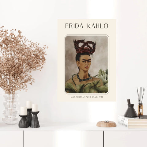 FRIDA KAHLO Self Portrait With Braid 1941