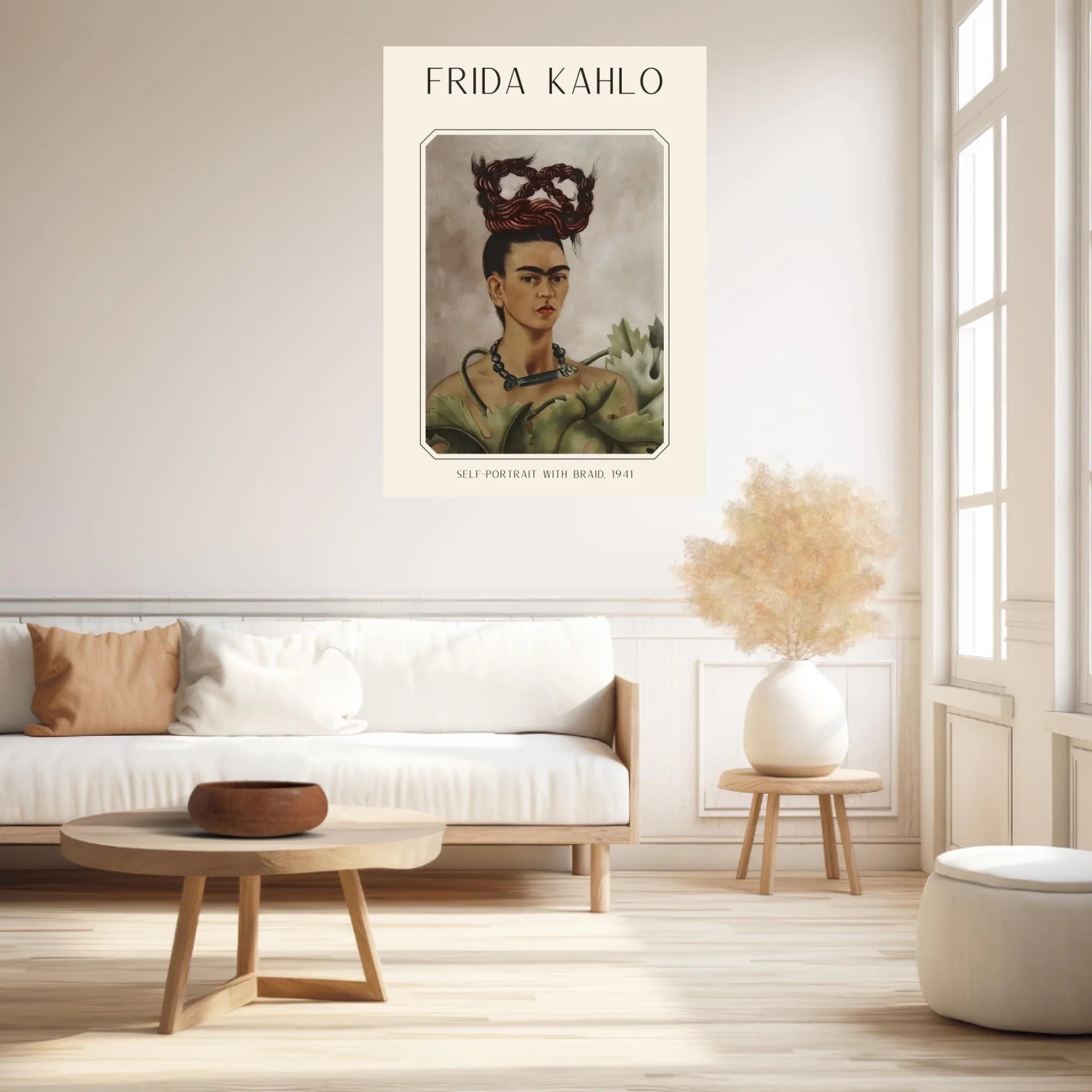 FRIDA KAHLO Self Portrait With Braid 1941