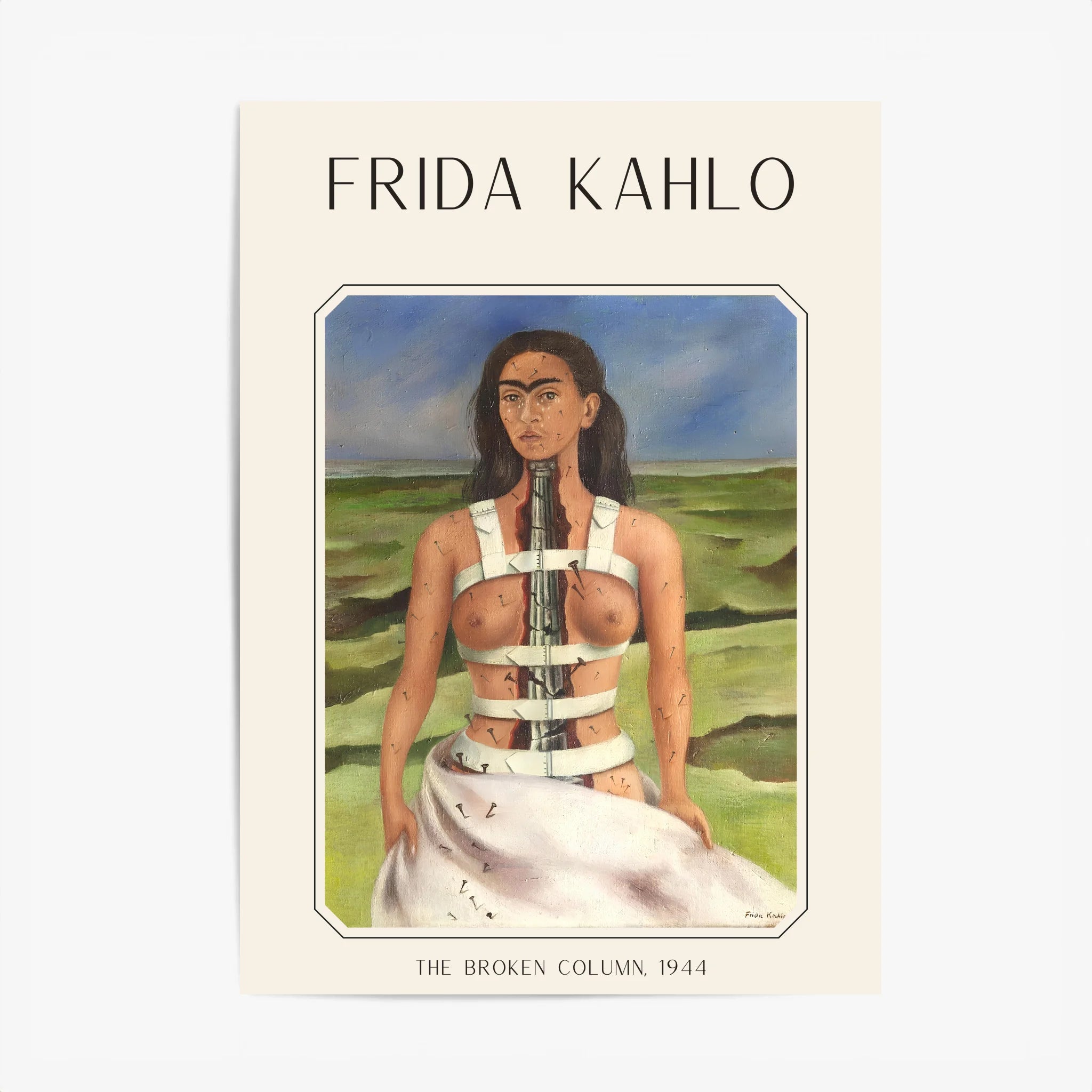 Affiche Frida Kahlo – The Broken Column 1944