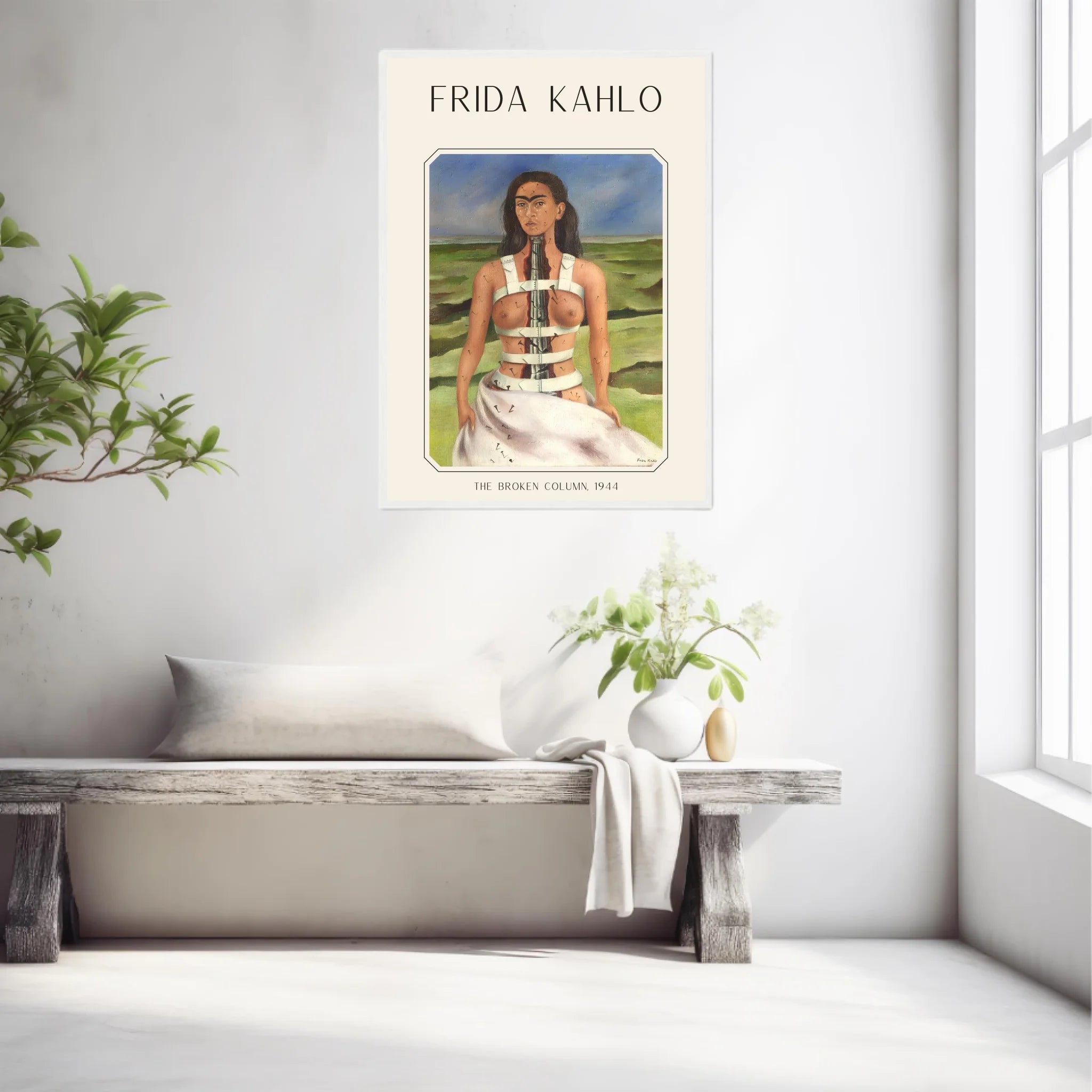 Affiche Frida Kahlo – The Broken Column 1944