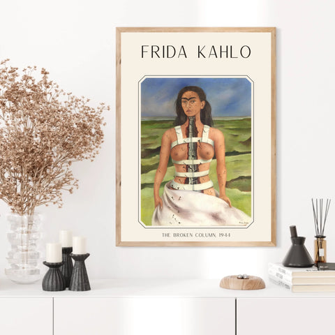 Affiche Frida Kahlo – The Broken Column 1944
