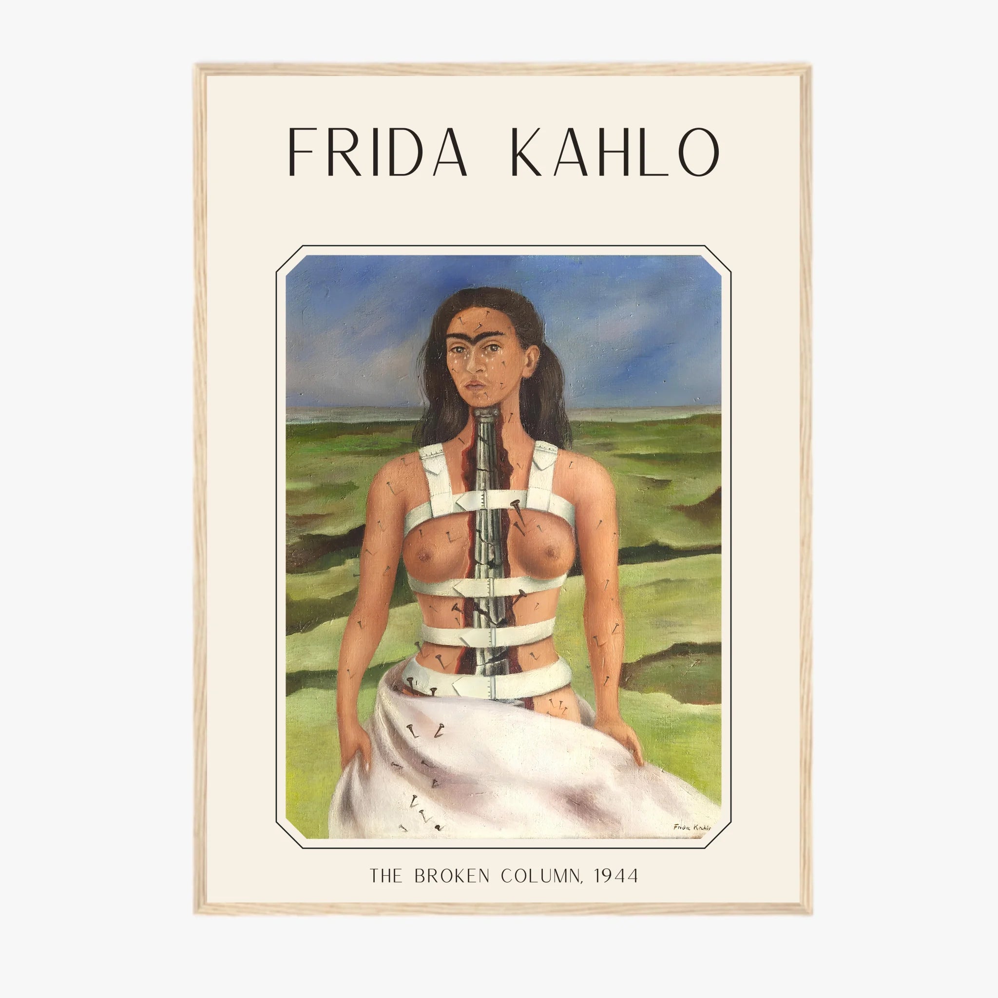 Affiche Frida Kahlo – The Broken Column 1944