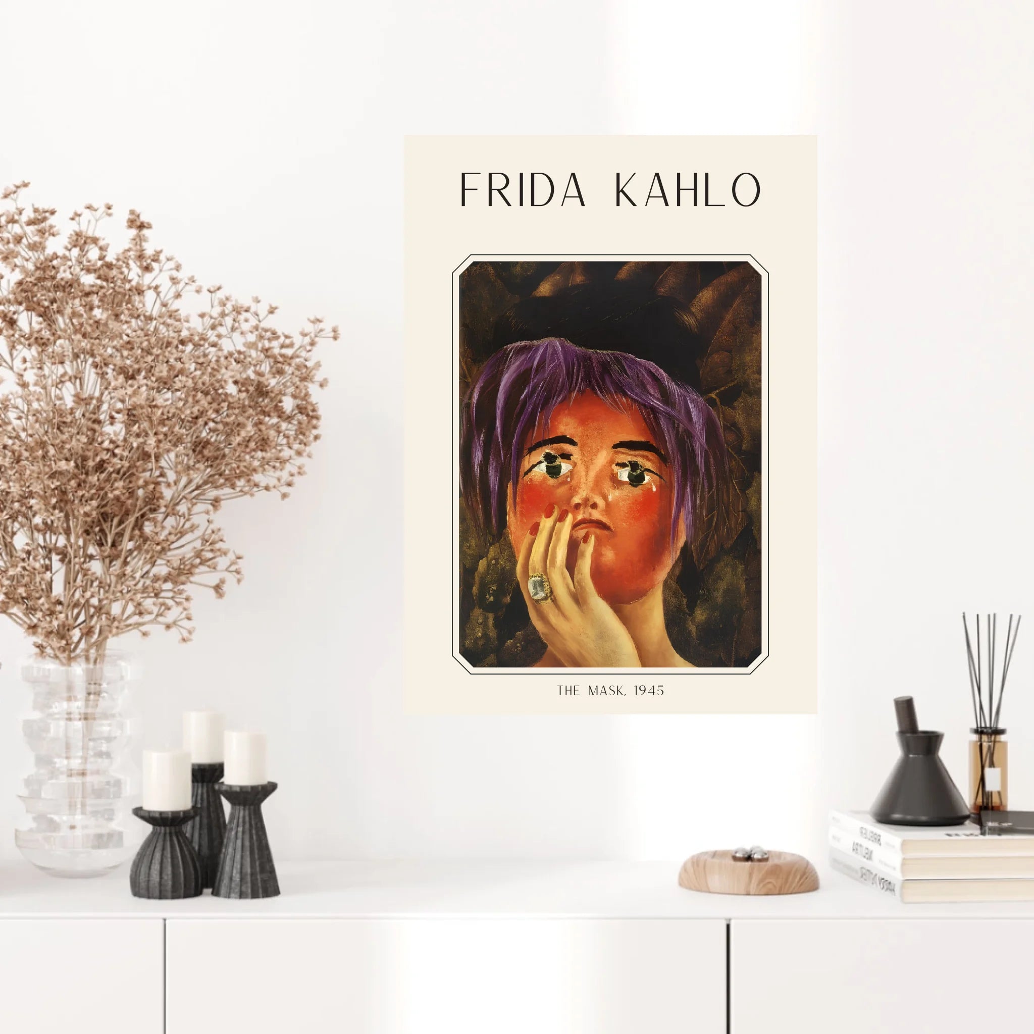Affiche Frida Kahlo – The Mask 1945