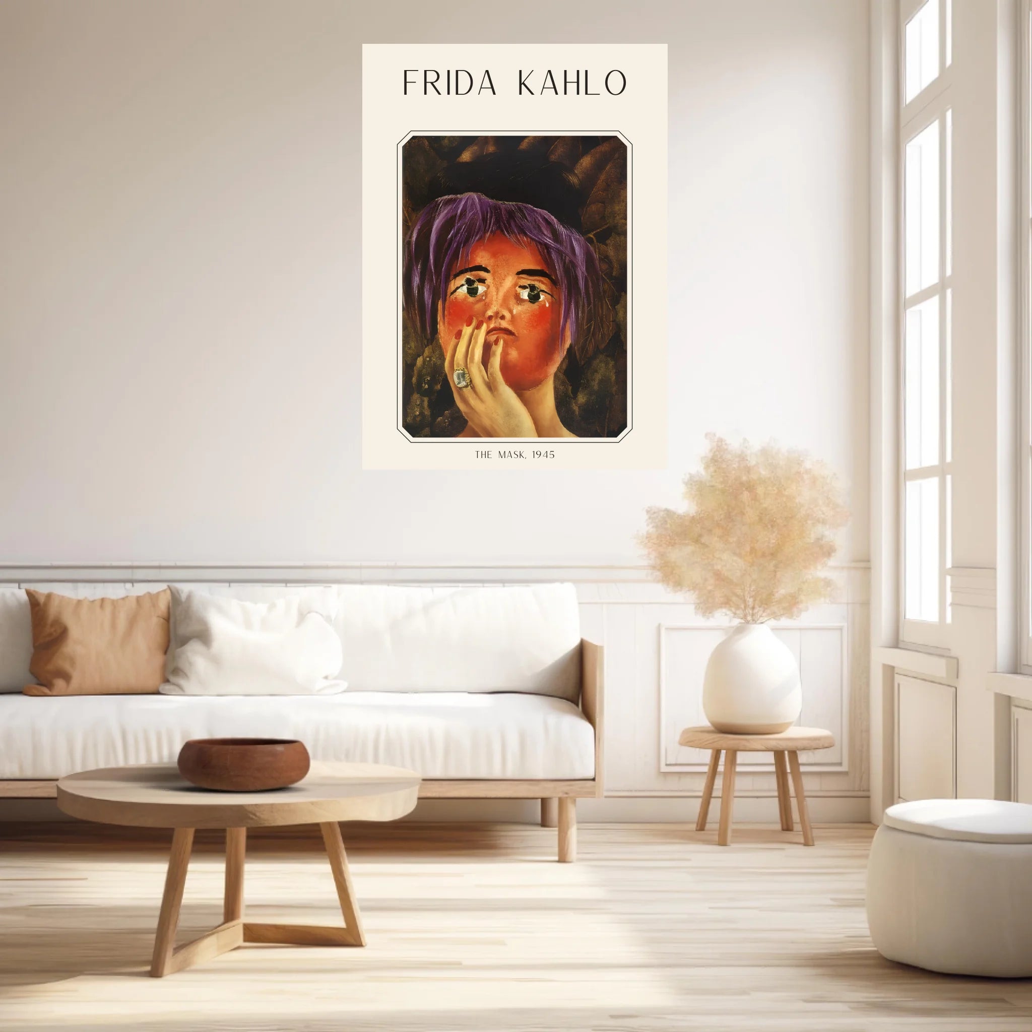 Affiche Frida Kahlo – The Mask 1945