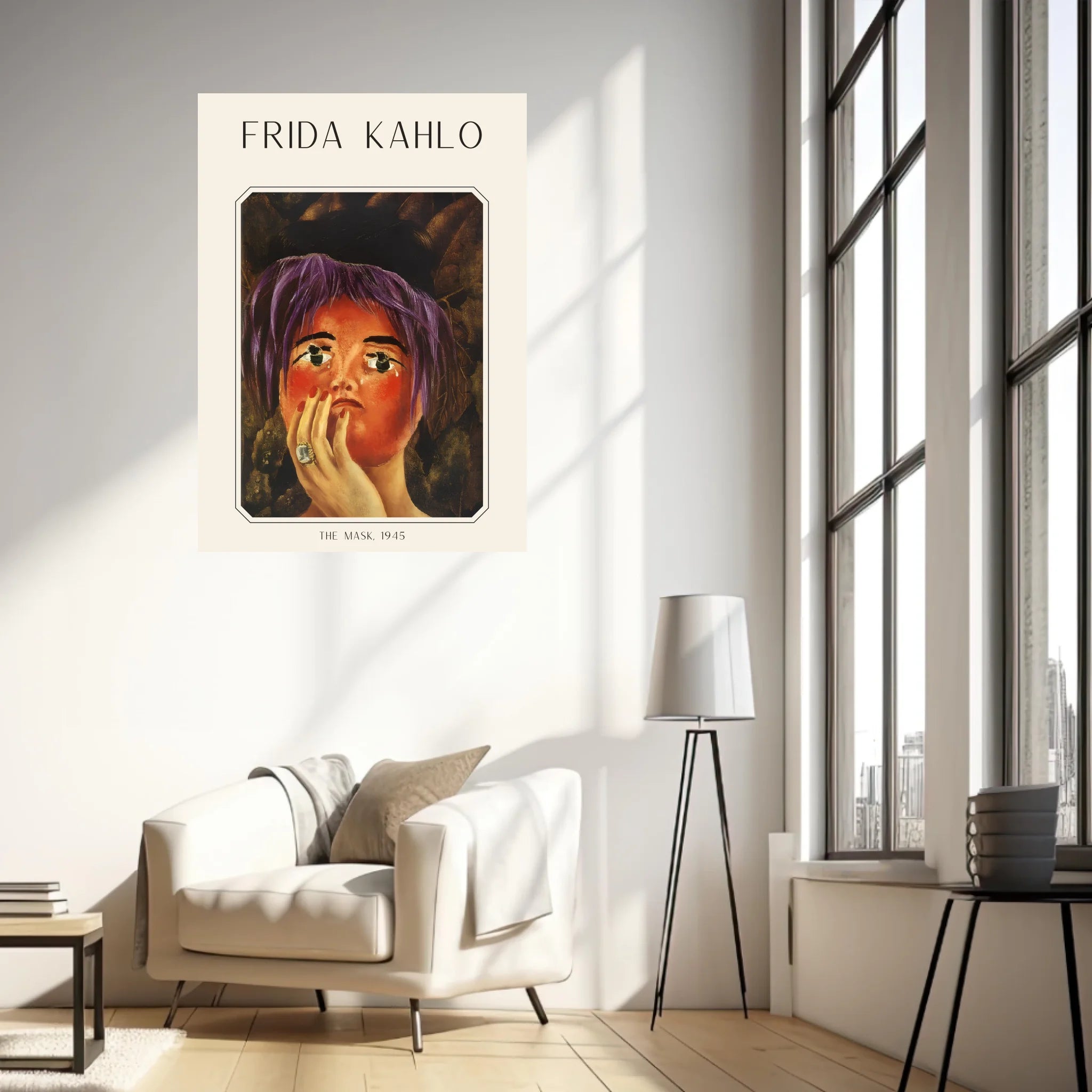 Affiche Frida Kahlo – The Mask 1945