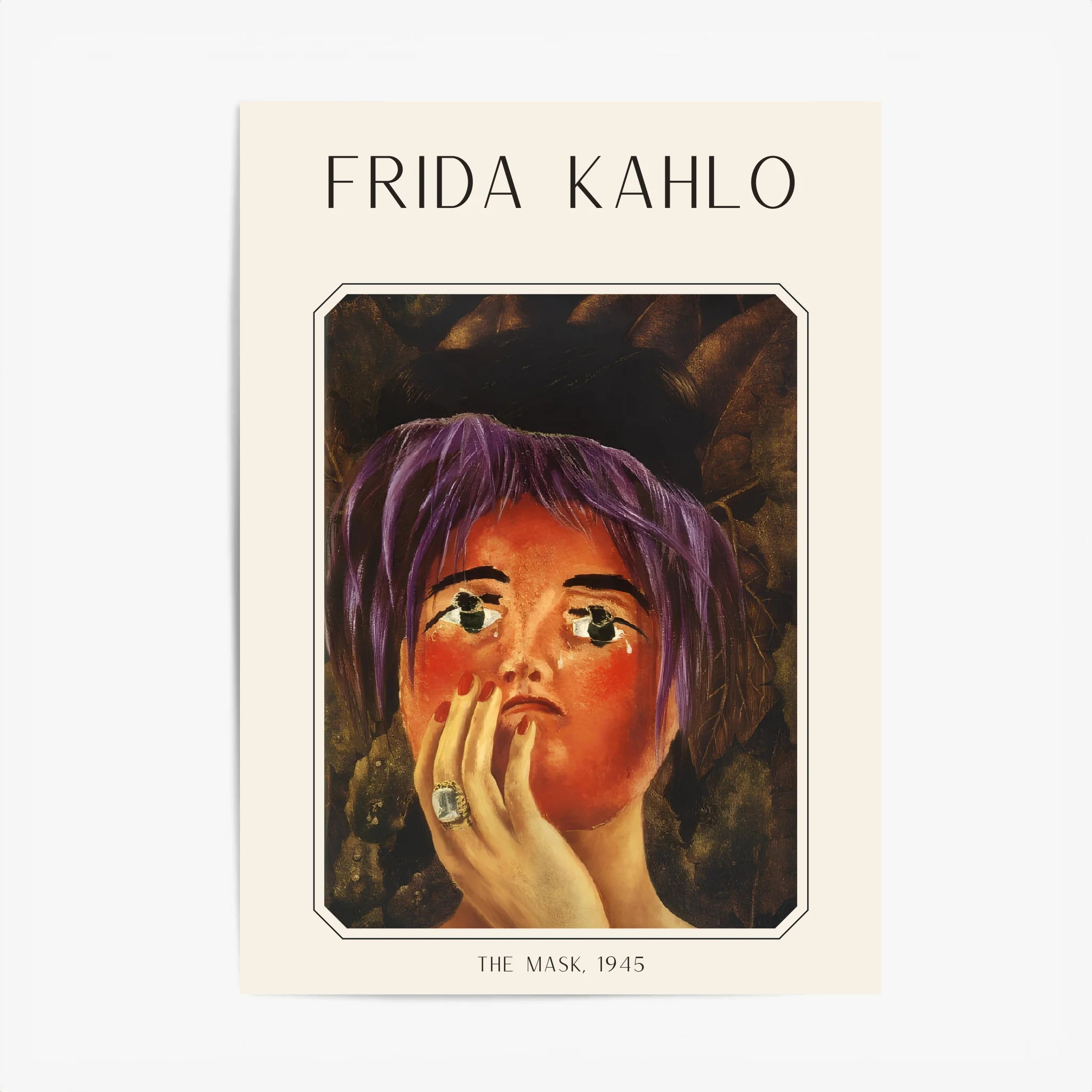 Affiche Frida Kahlo – The Mask 1945