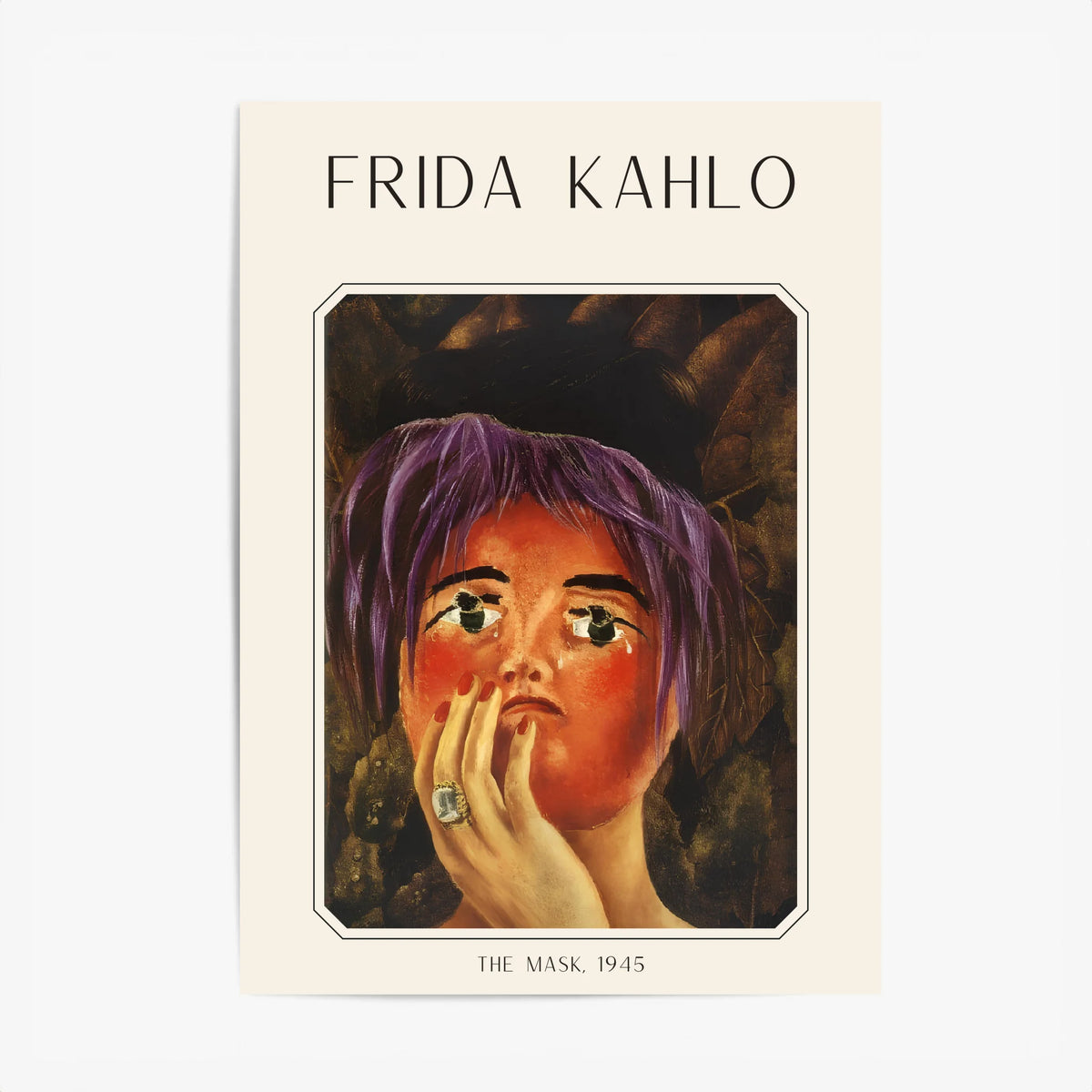 Affiche Frida Kahlo – The Mask 1945