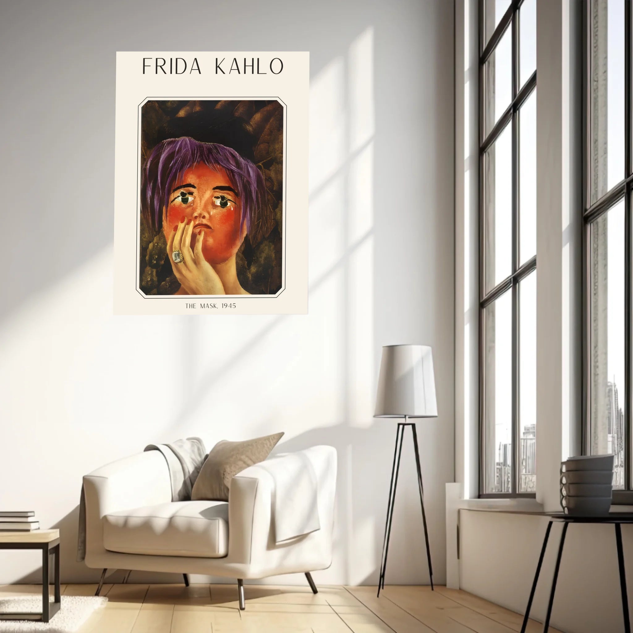 Affiche Frida Kahlo – The Mask 1945