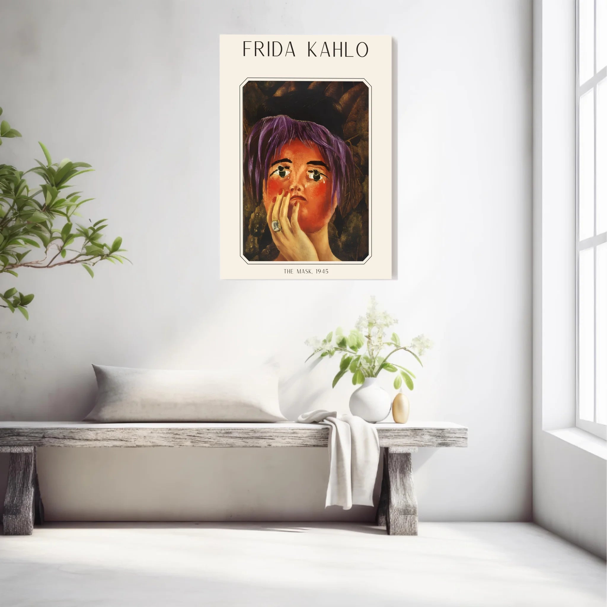 Affiche Frida Kahlo – The Mask 1945