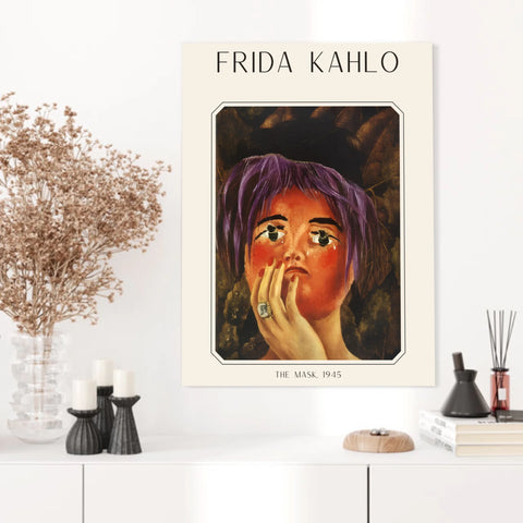 Affiche Frida Kahlo – The Mask 1945