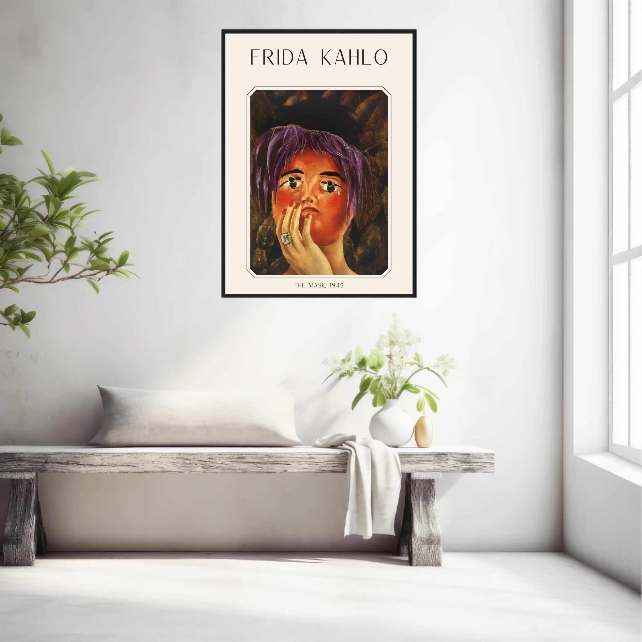 Affiche Frida Kahlo – The Mask 1945