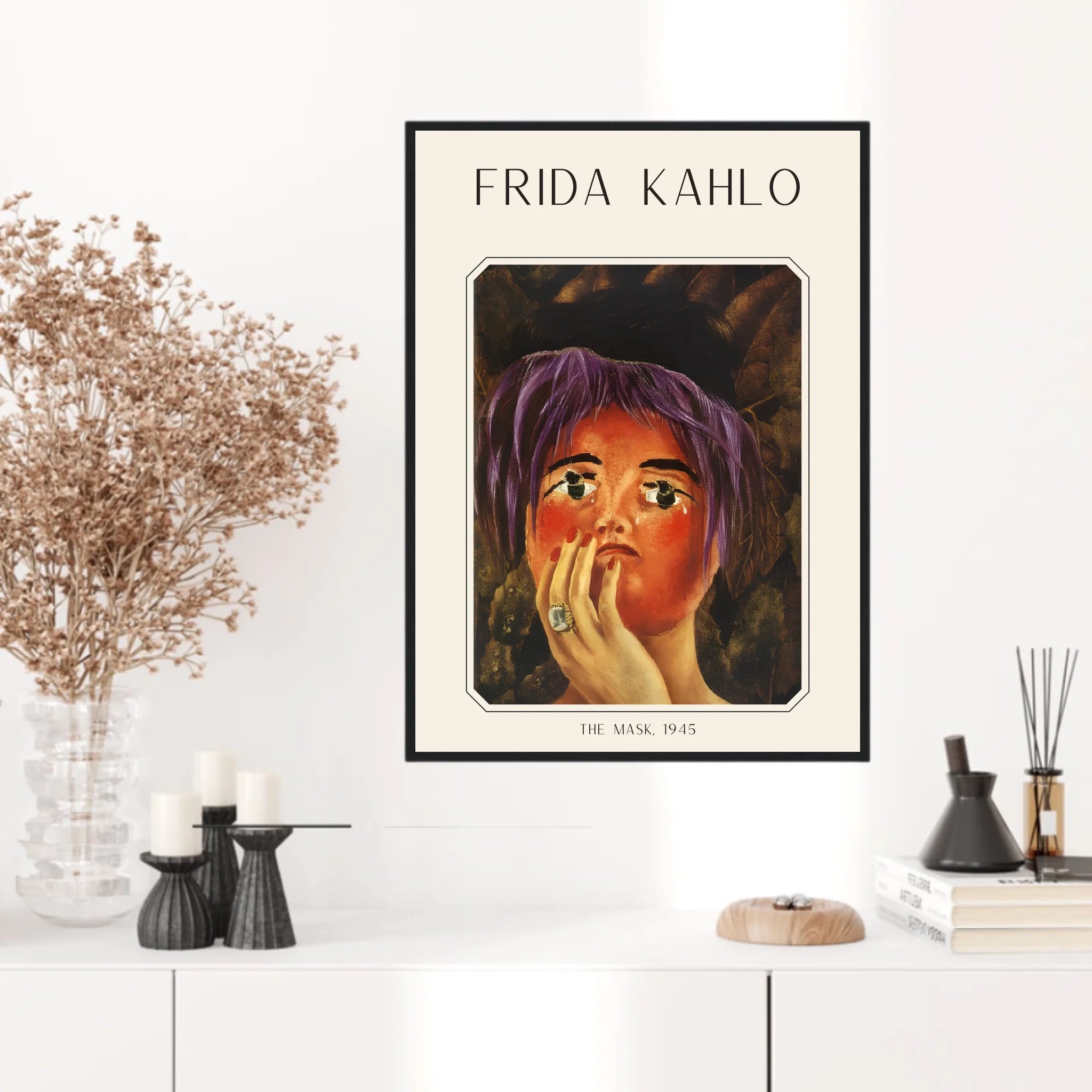 Affiche Frida Kahlo – The Mask 1945