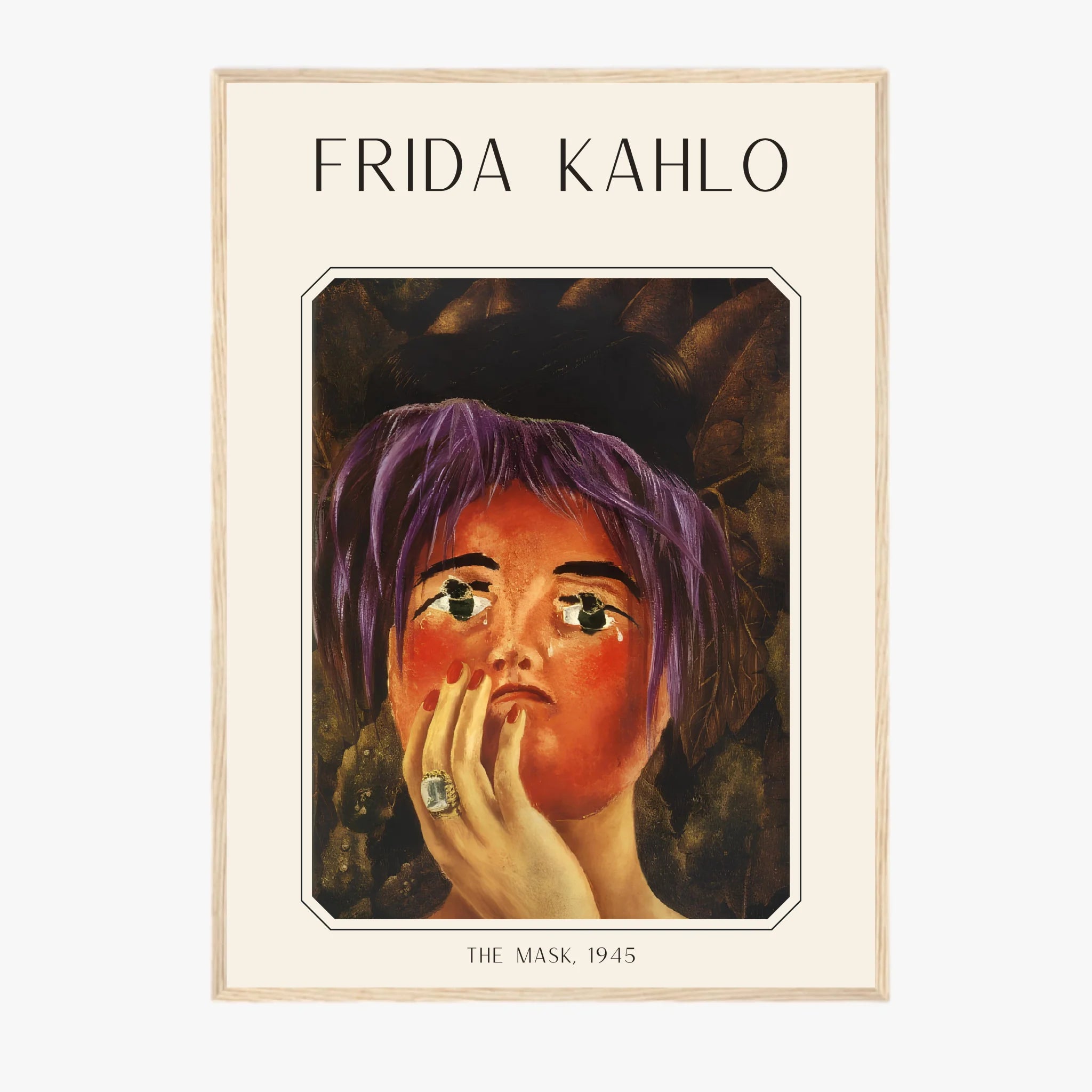 Affiche Frida Kahlo – The Mask 1945