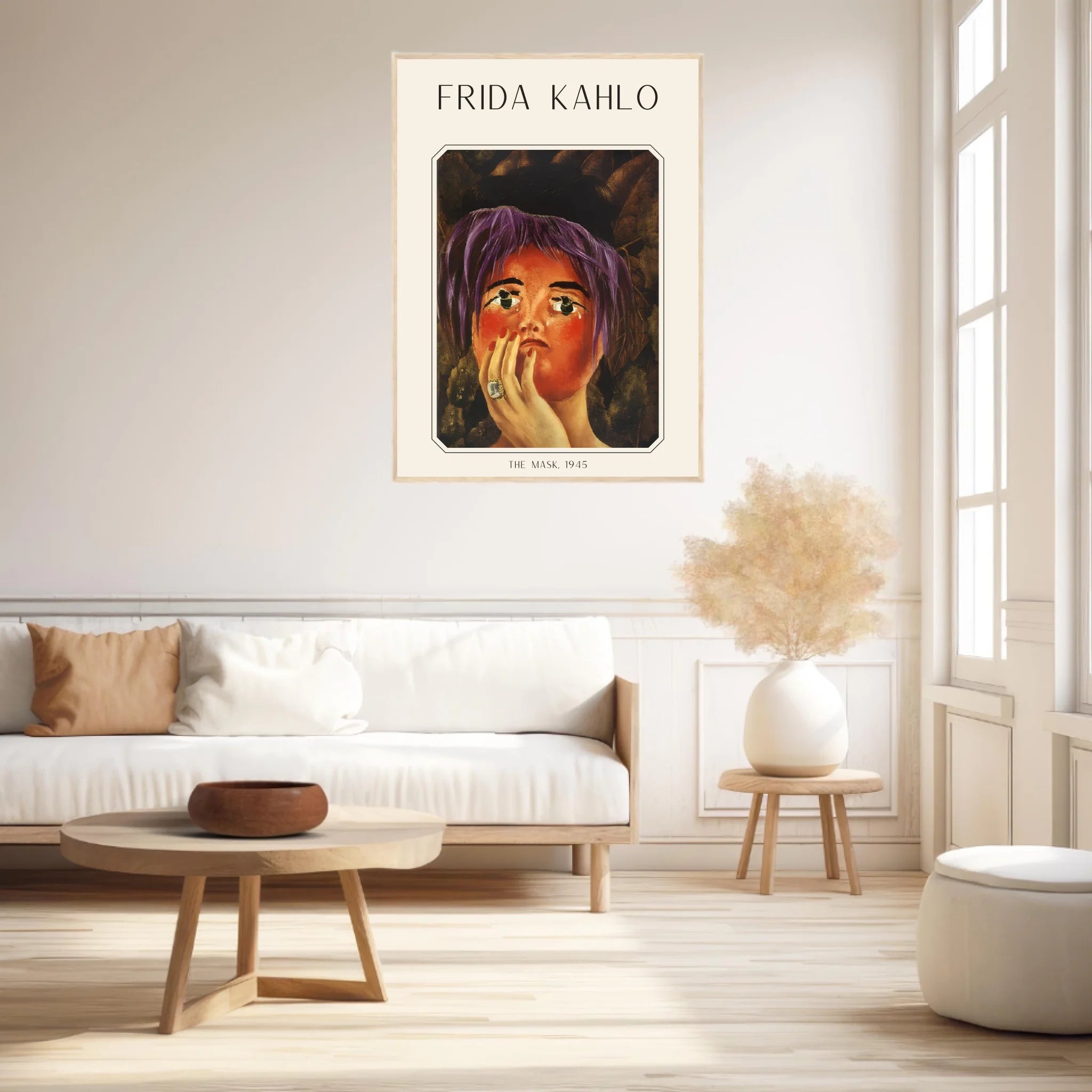 Affiche Frida Kahlo – The Mask 1945