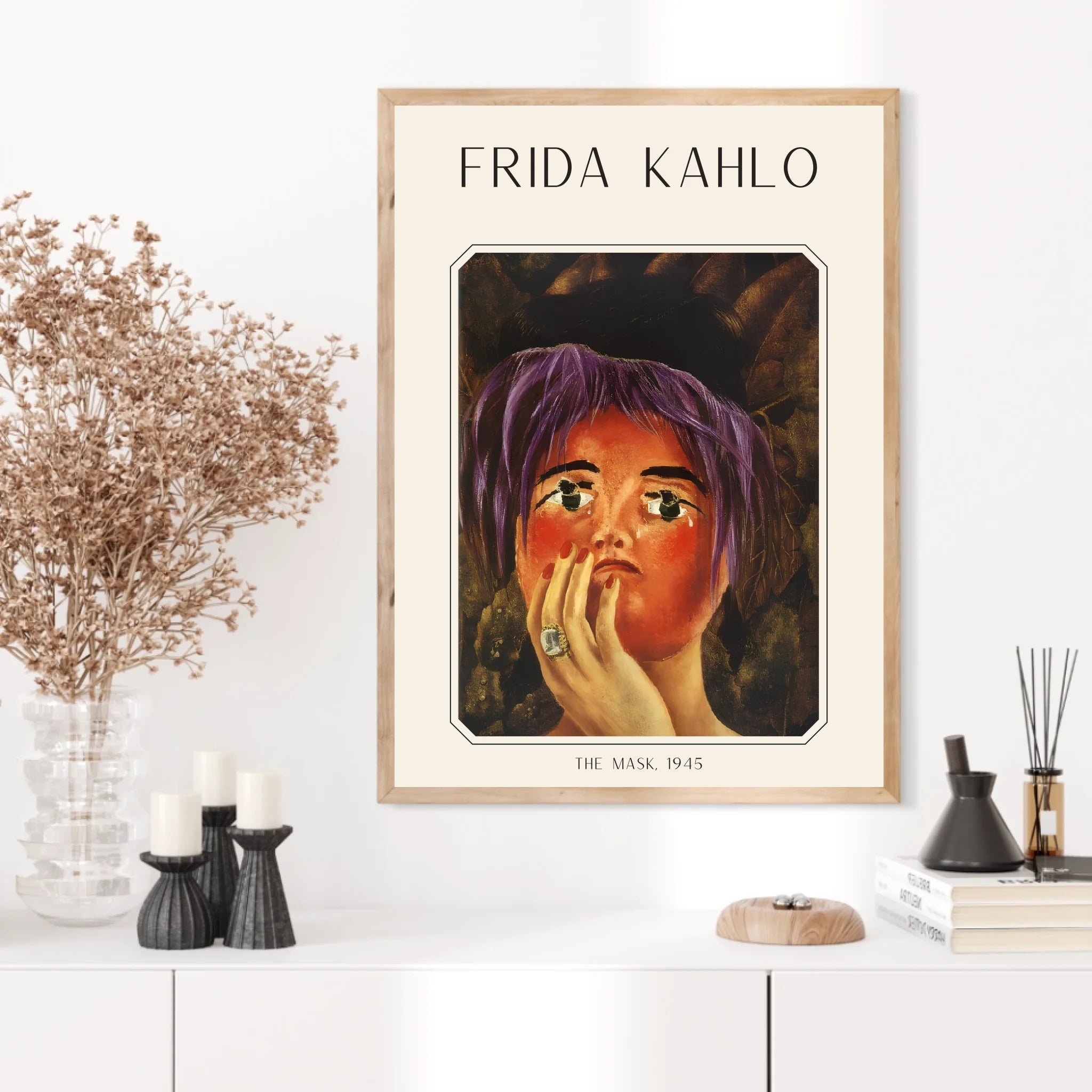 Affiche Frida Kahlo – The Mask 1945