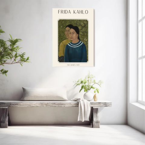 Affiche Frida Kahlo – Two Women 1929