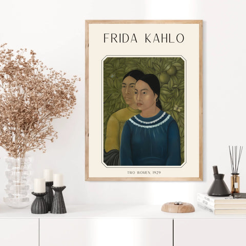 Affiche Frida Kahlo – Two Women 1929