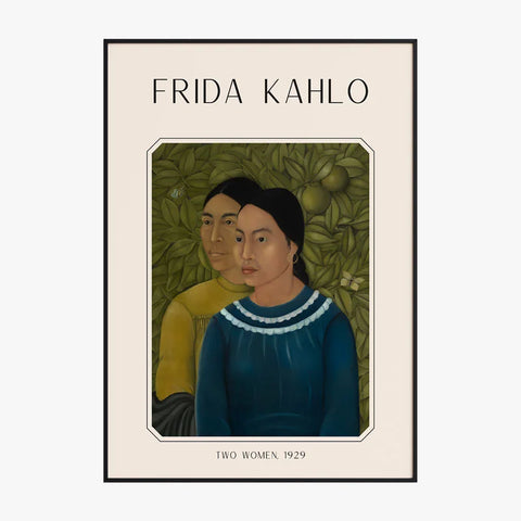 Affiche Frida Kahlo – Two Women 1929