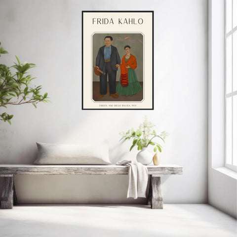 Affiche Frida Kahlo – Frieda and Diego Rivera 1931