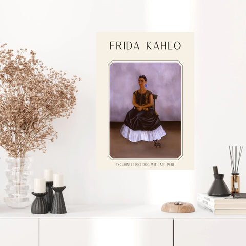 FRIDA KAHLO Dog With Me 1938