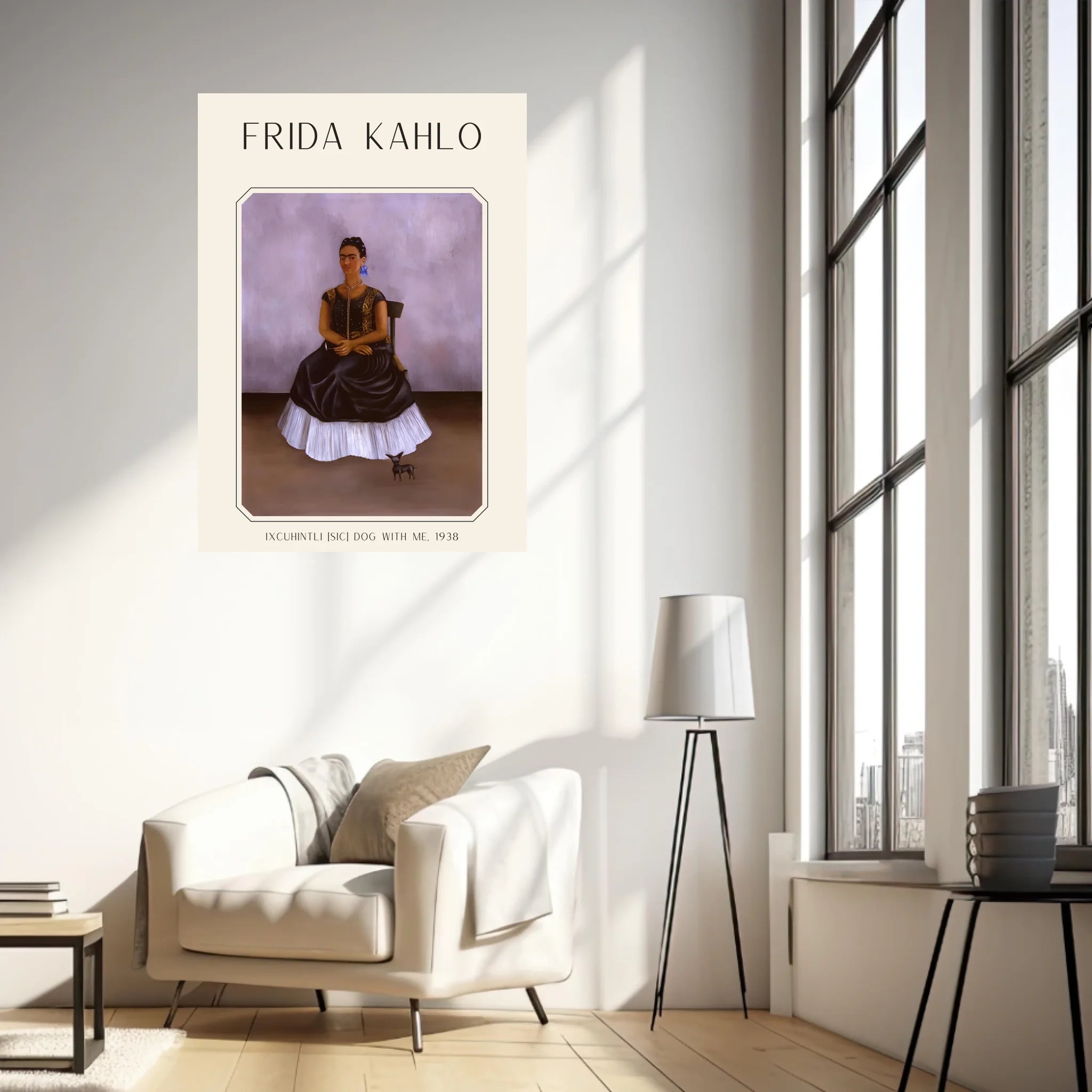 FRIDA KAHLO Dog With Me 1938