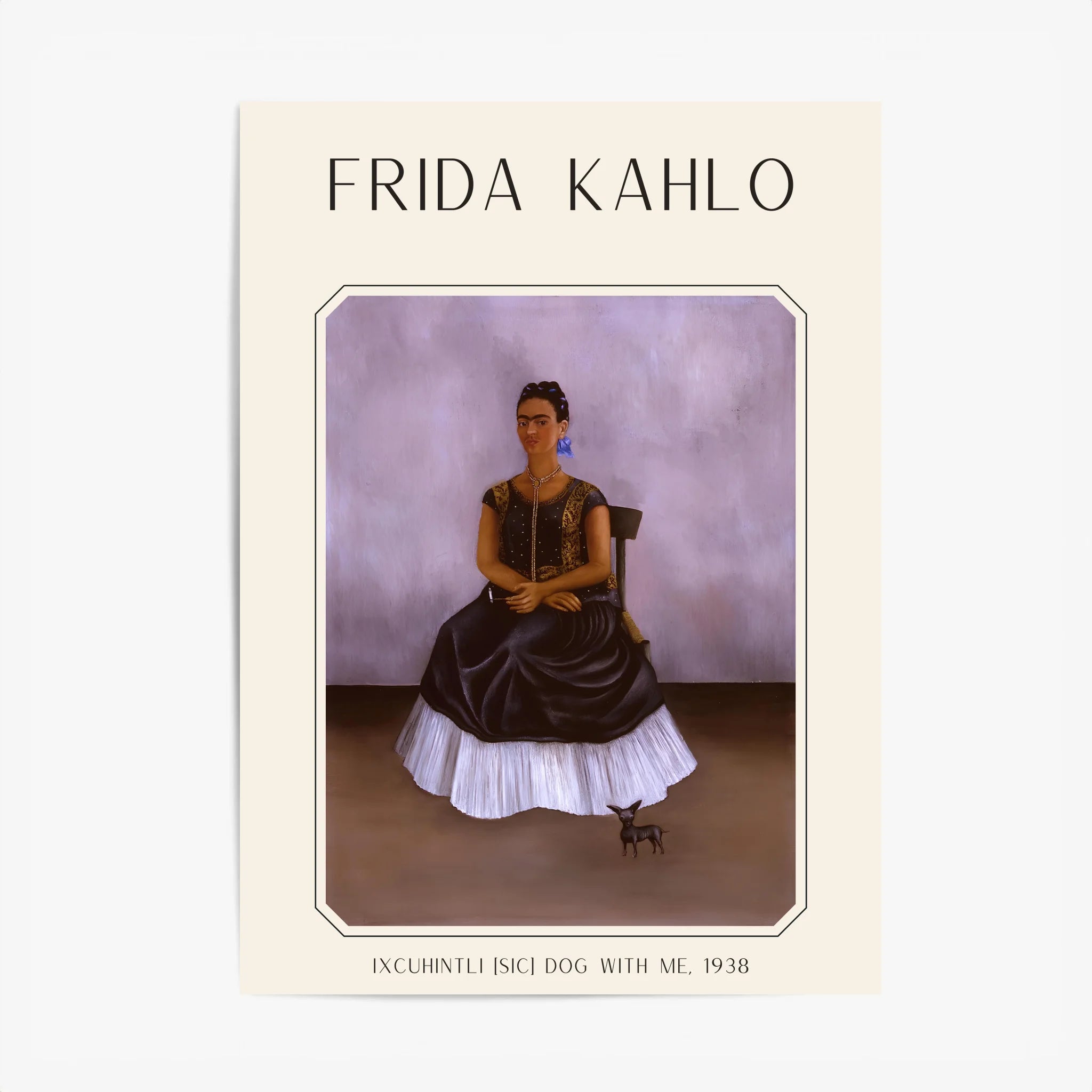 FRIDA KAHLO Dog With Me 1938