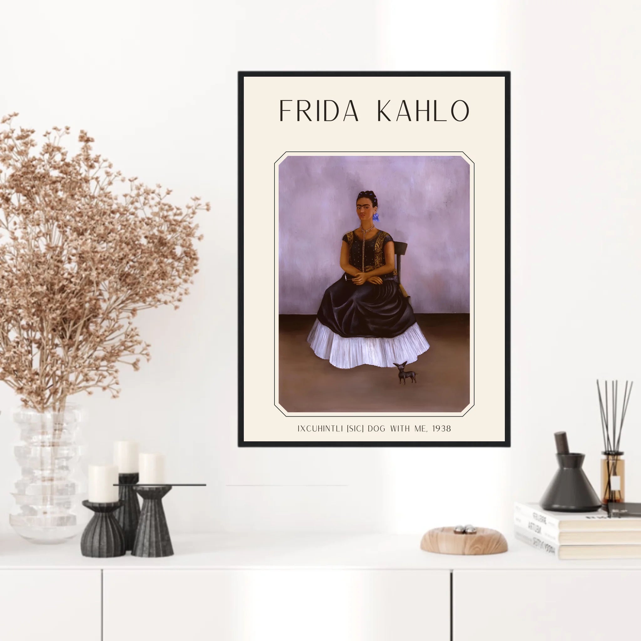 FRIDA KAHLO Dog With Me 1938