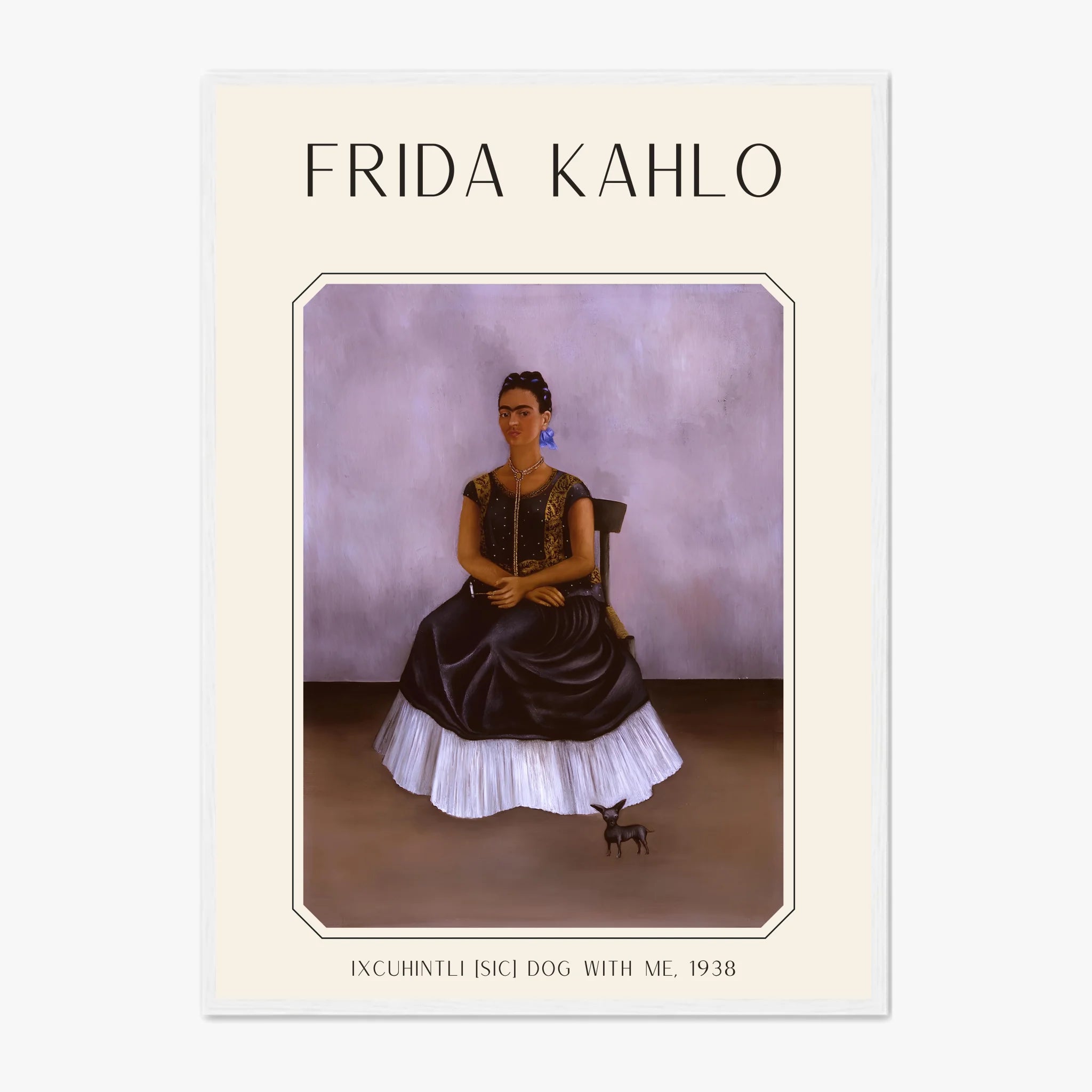 FRIDA KAHLO Dog With Me 1938