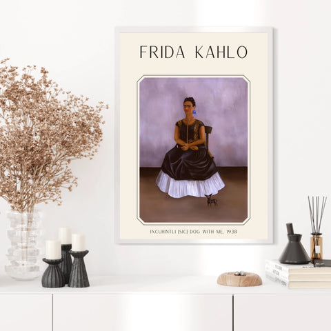 FRIDA KAHLO Dog With Me 1938