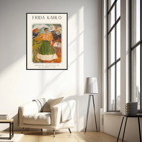 Affiche Frida Kahlo – Marxism Will Give Health To The Sick 1954