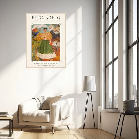 Affiche Frida Kahlo – Marxism Will Give Health To The Sick 1954