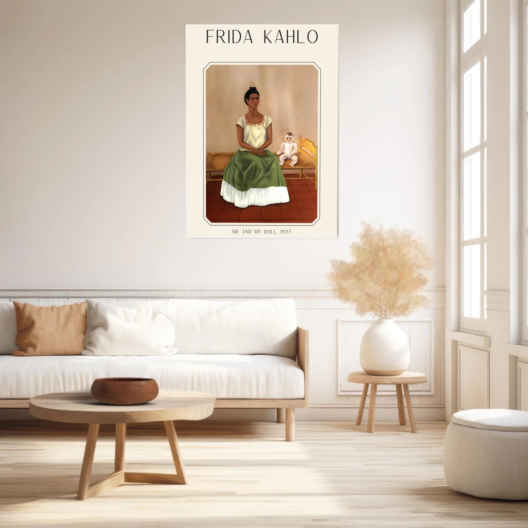 Affiche Frida Kahlo – Me and My Doll 1937