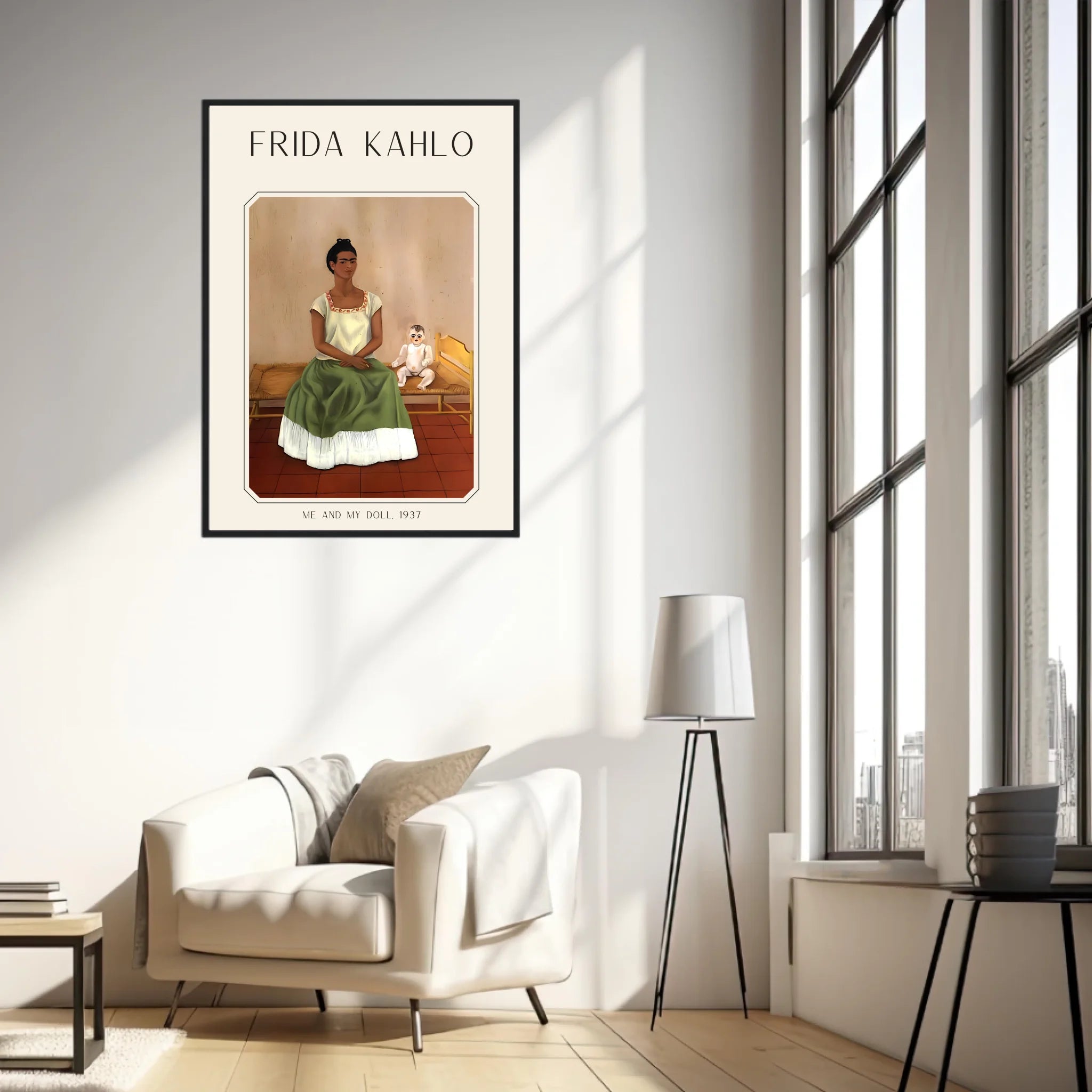Affiche Frida Kahlo – Me and My Doll 1937