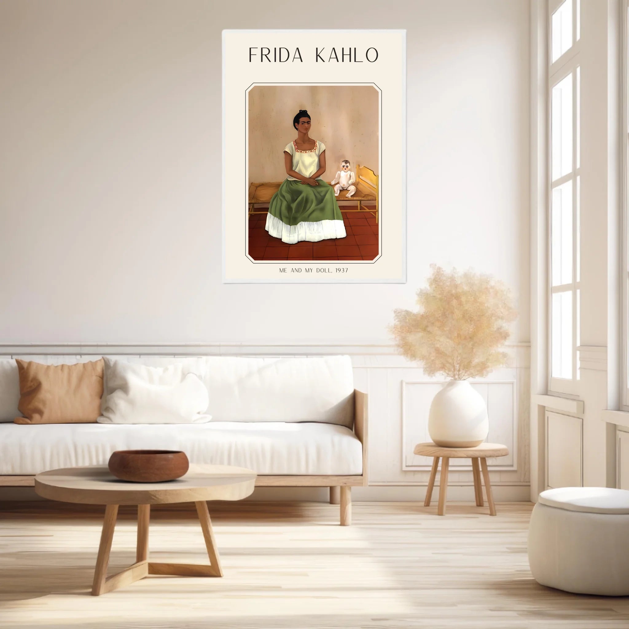 Affiche Frida Kahlo – Me and My Doll 1937