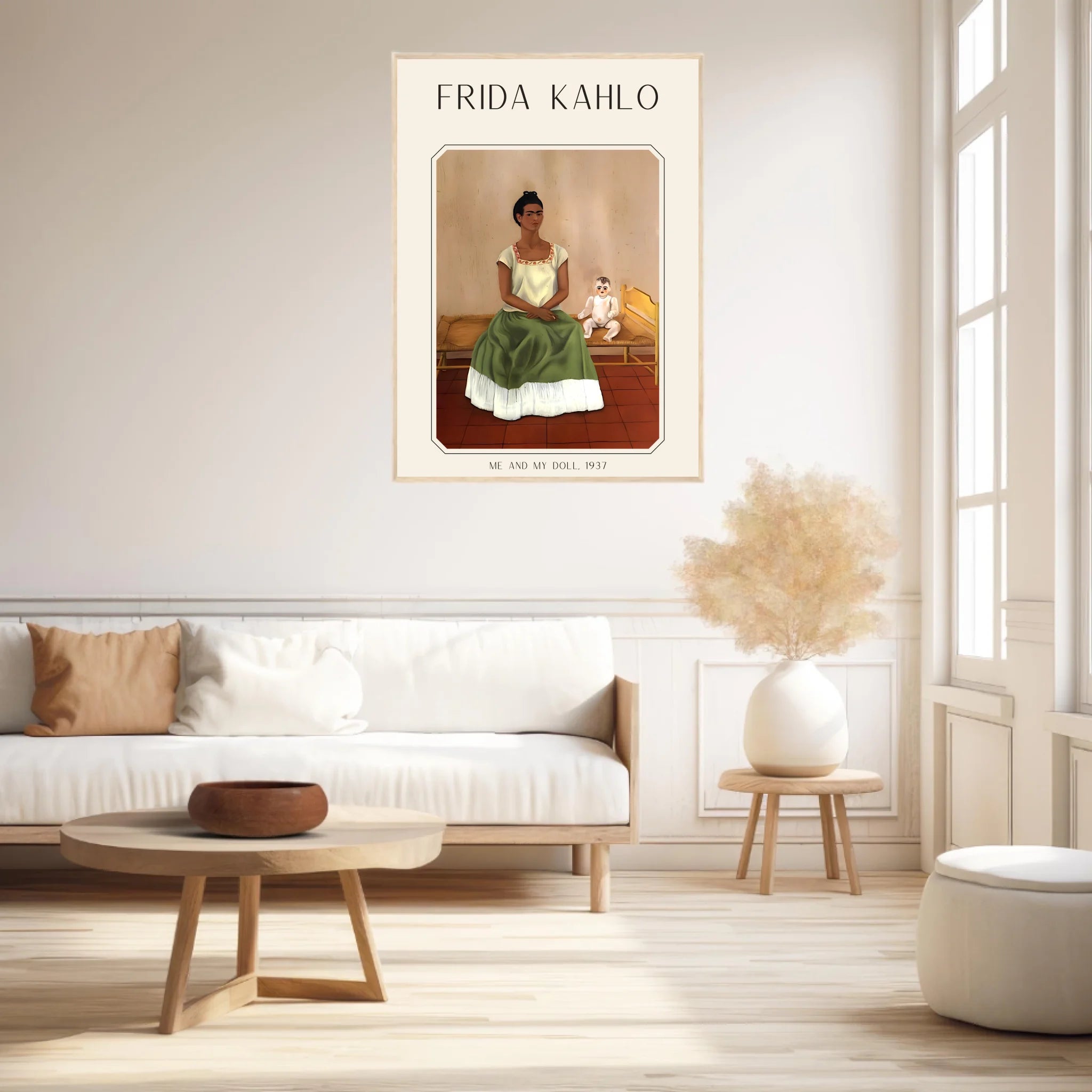 Affiche Frida Kahlo – Me and My Doll 1937