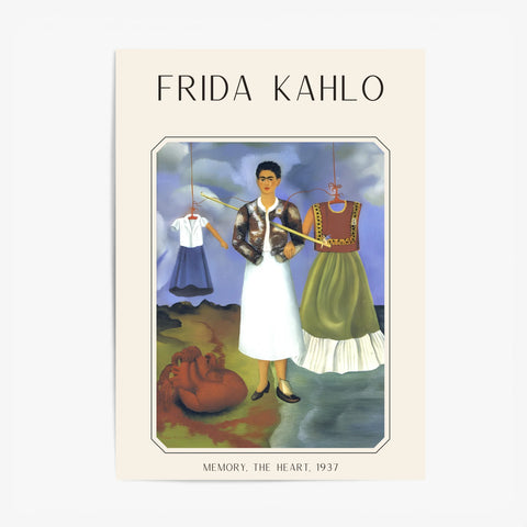 Affiche Frida Kahlo – Memory The Heart 1937