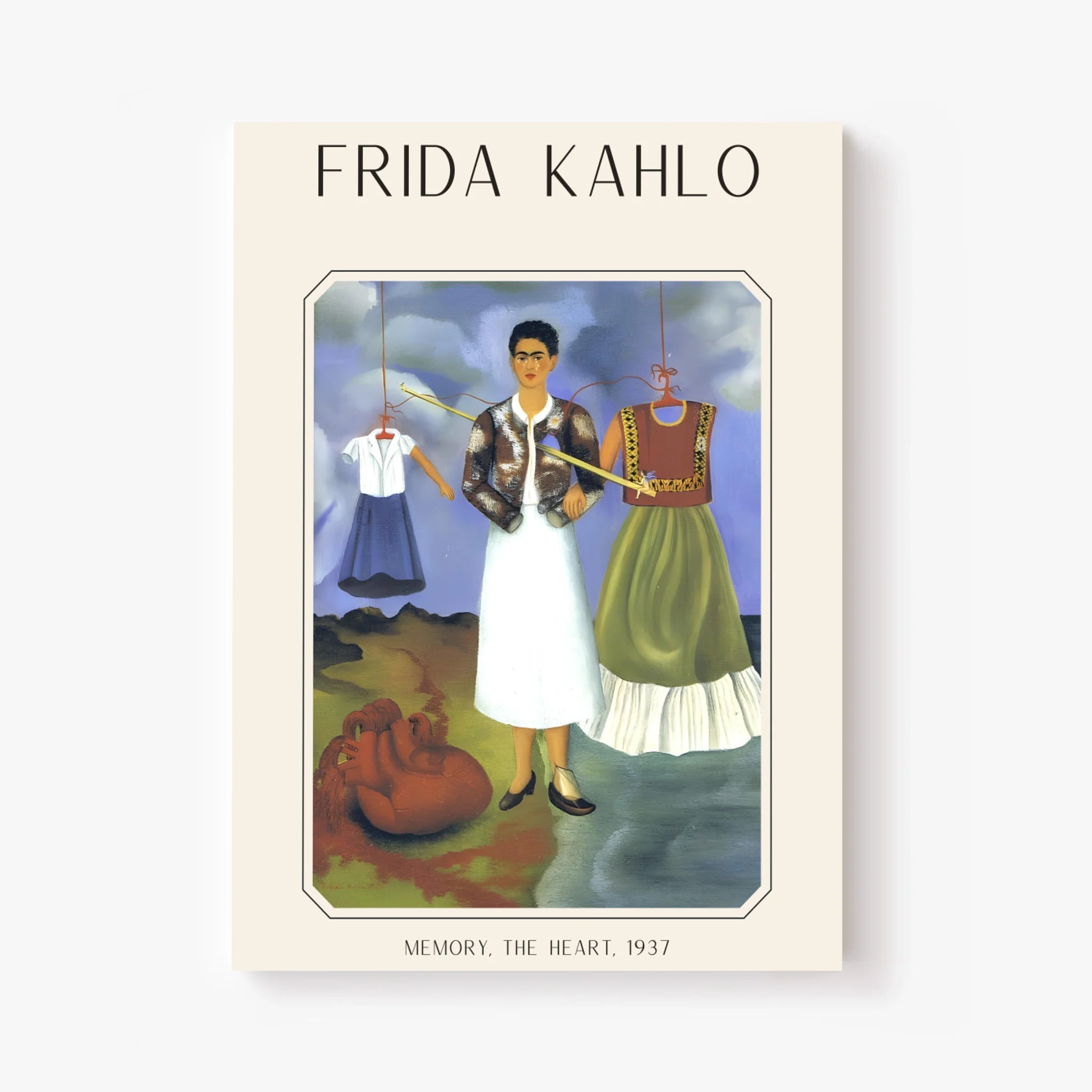 Affiche Frida Kahlo – Memory The Heart 1937