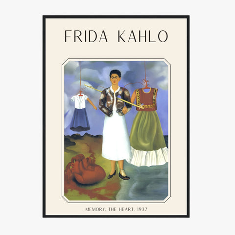 Affiche Frida Kahlo – Memory The Heart 1937