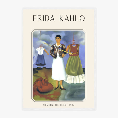Affiche Frida Kahlo – Memory The Heart 1937