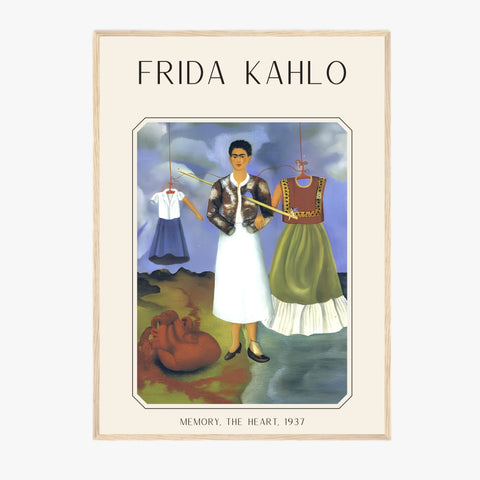Affiche Frida Kahlo – Memory The Heart 1937