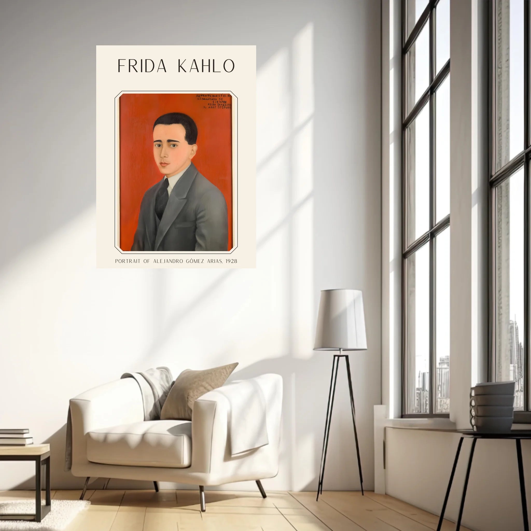 Affiche Frida Kahlo – Portrait Of Alejandro Gómez Arias (1928) | Poster, Toile & Cadre