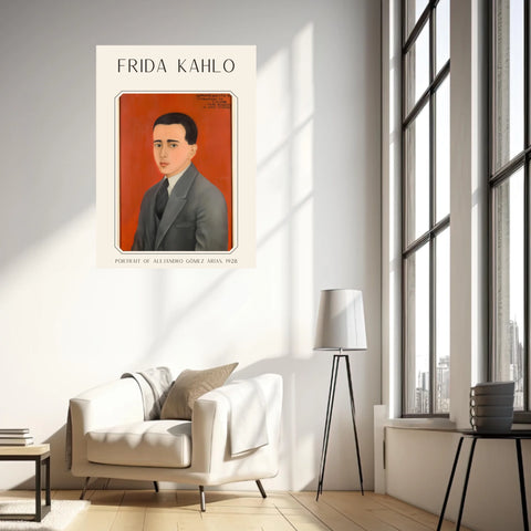 Affiche Frida Kahlo – Portrait Of Alejandro Gómez Arias (1928) | Poster, Toile & Cadre