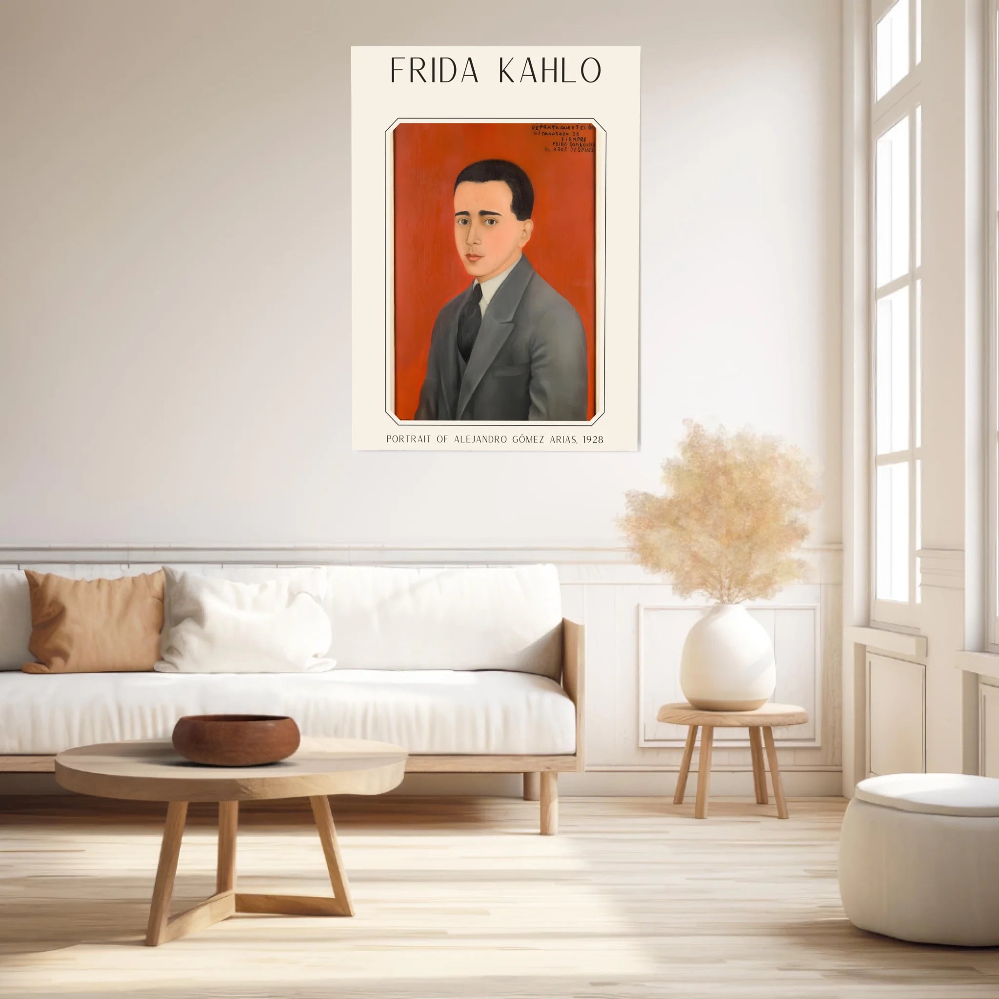 Affiche Frida Kahlo – Portrait Of Alejandro Gómez Arias (1928) | Poster, Toile & Cadre