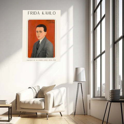 Affiche Frida Kahlo – Portrait Of Alejandro Gómez Arias (1928) | Poster, Toile & Cadre
