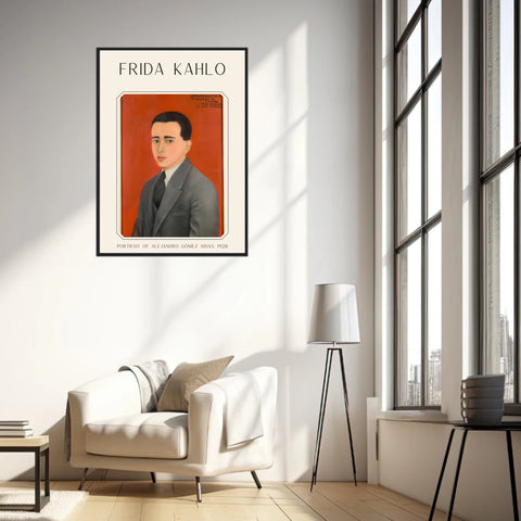 Affiche Frida Kahlo – Portrait Of Alejandro Gómez Arias (1928) | Poster, Toile & Cadre