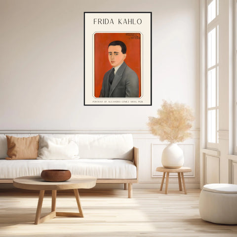 Affiche Frida Kahlo – Portrait Of Alejandro Gómez Arias (1928) | Poster, Toile & Cadre