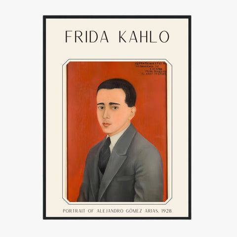 Affiche Frida Kahlo – Portrait Of Alejandro Gómez Arias (1928) | Poster, Toile & Cadre