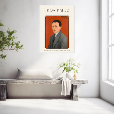 Affiche Frida Kahlo – Portrait Of Alejandro Gómez Arias (1928) | Poster, Toile & Cadre