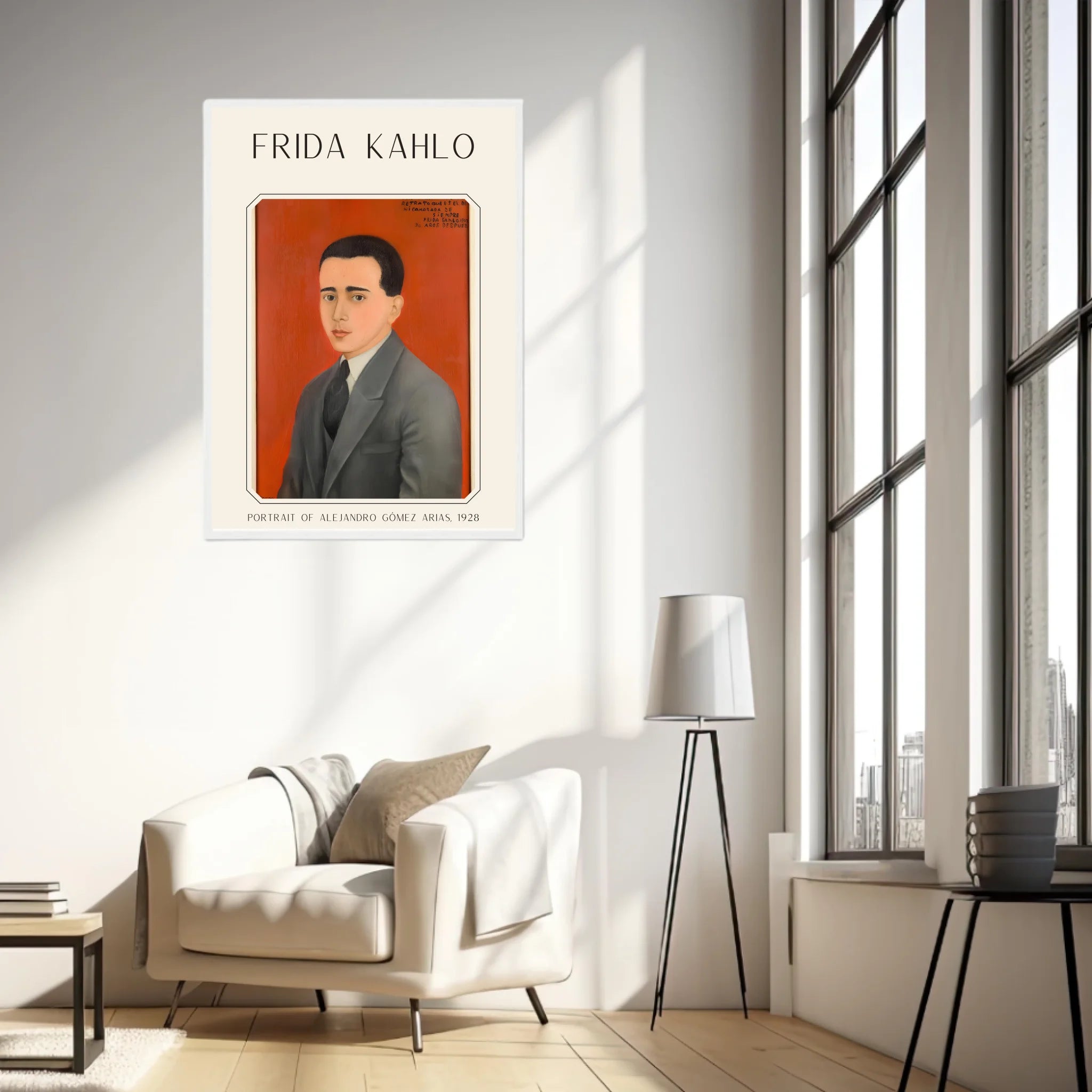 Affiche Frida Kahlo – Portrait Of Alejandro Gómez Arias (1928) | Poster, Toile & Cadre
